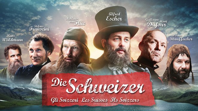 Die Schweizer - Les Suisses - Gli Svizzeri - Ils Svizzers - Julisteet