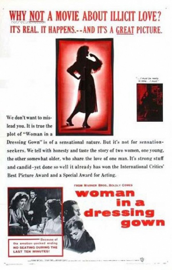 Woman in a Dressing Gown - Posters