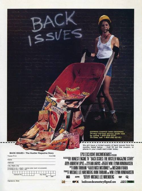 Back Issues: The Hustler Magazine Story - Plakate