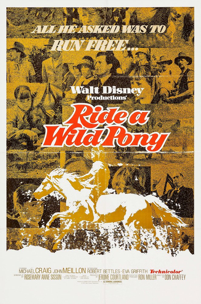 Ride a Wild Pony - Affiches