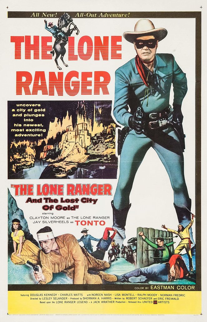The Lone Ranger and the Lost City of Gold - Posters