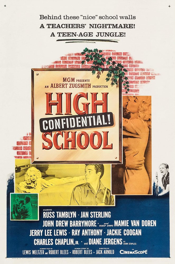 High School Confidential! - Plakátok