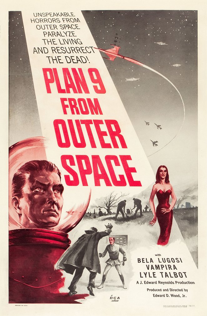 Plan 9 aus dem Weltall - Plakate