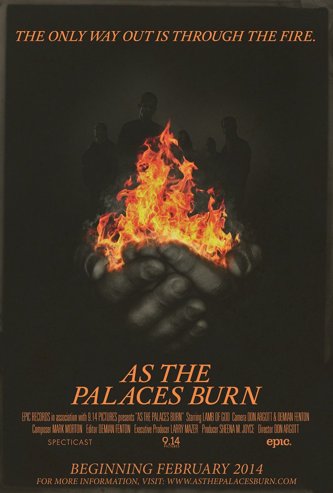 As the Palaces Burn - Plakáty