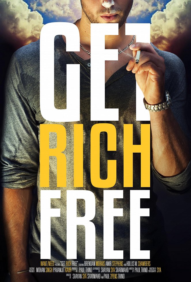 Get Rich Free - Affiches