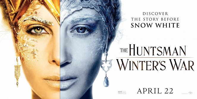 Las crónicas de Blancanieves: El cazador y la reina del hielo - Carteles