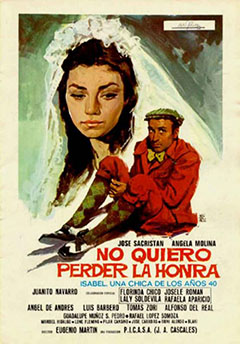 No quiero perder la honra - Posters