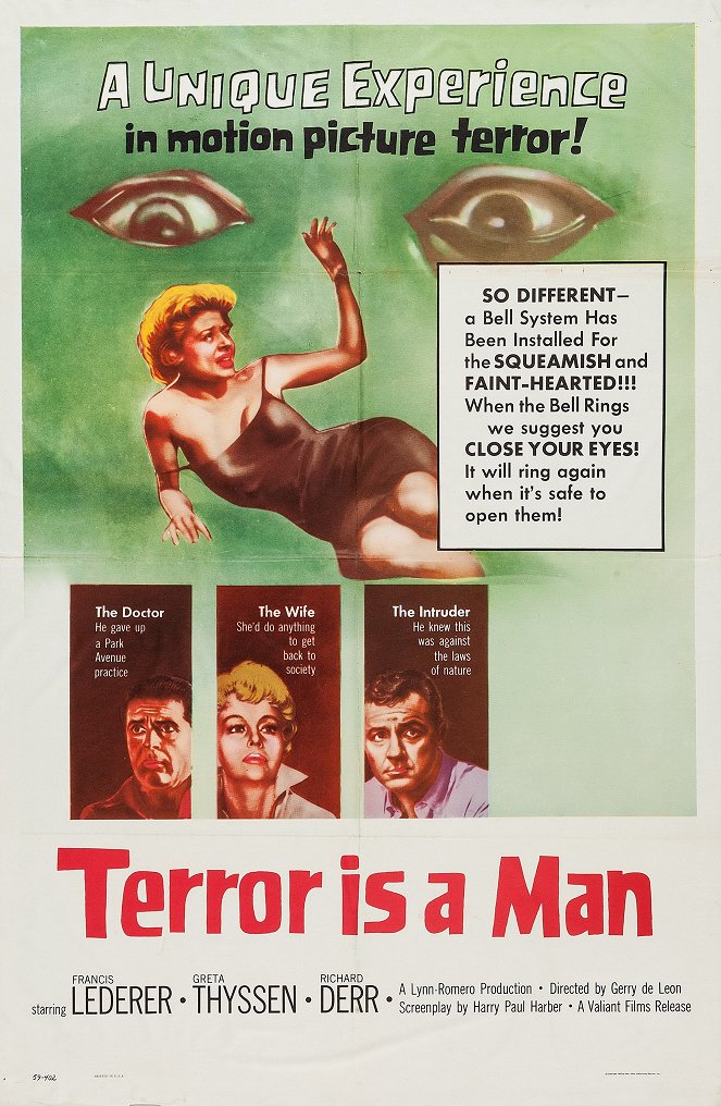 Terror Is a Man - Posters