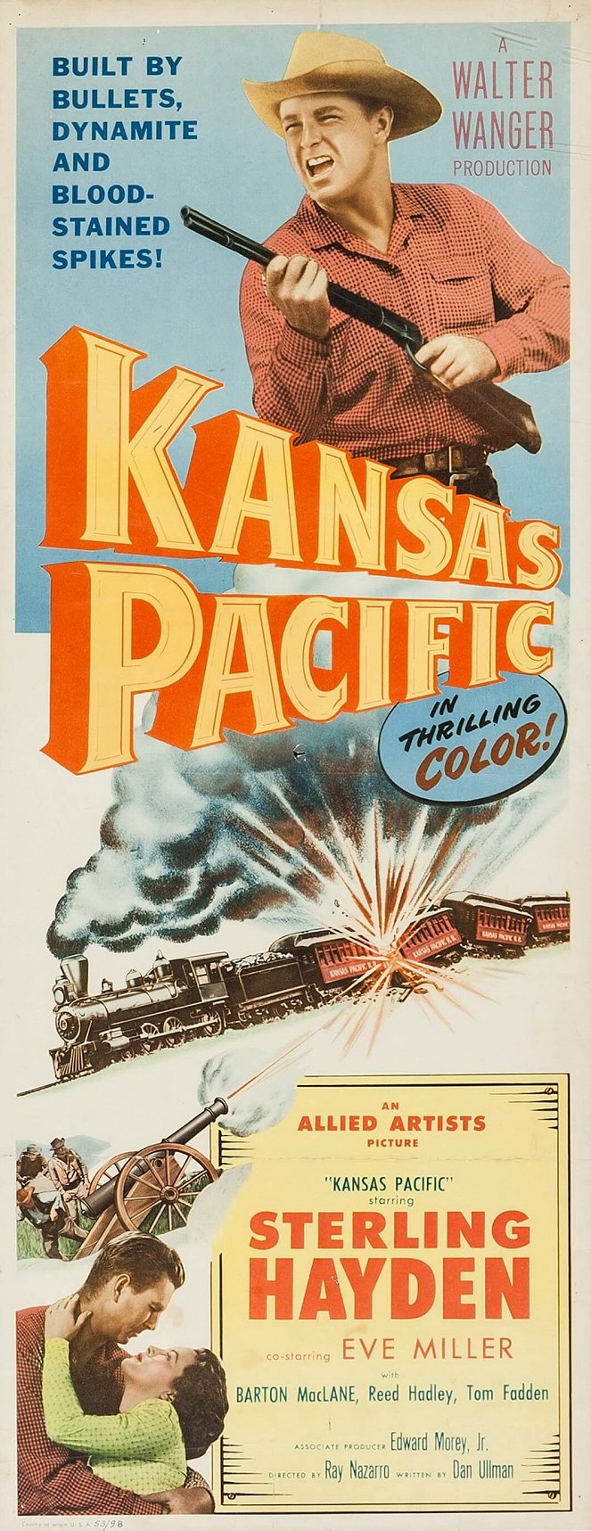 Kansas Pacific - Plakaty