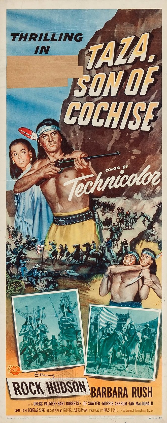 Taza, Son of Cochise - Posters