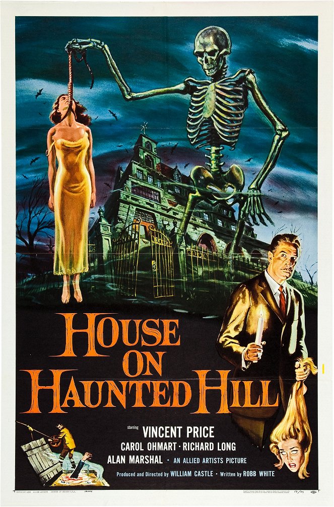 Het spookhuis op de heuvel - Posters