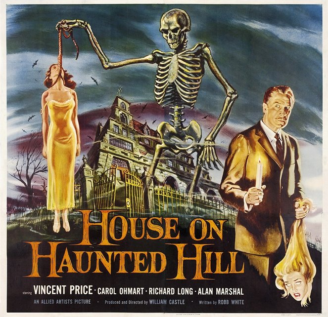 Het spookhuis op de heuvel - Posters