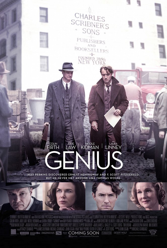 Genius - Die tausend Seiten einer Freundschaft - Plakate