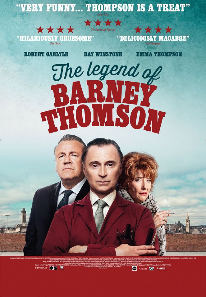 The Legend of Barney Thomson - Julisteet