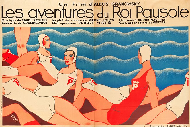 Les Aventures du roi Pausole - Plakátok