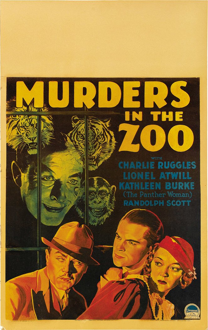 Murders in the Zoo - Posters