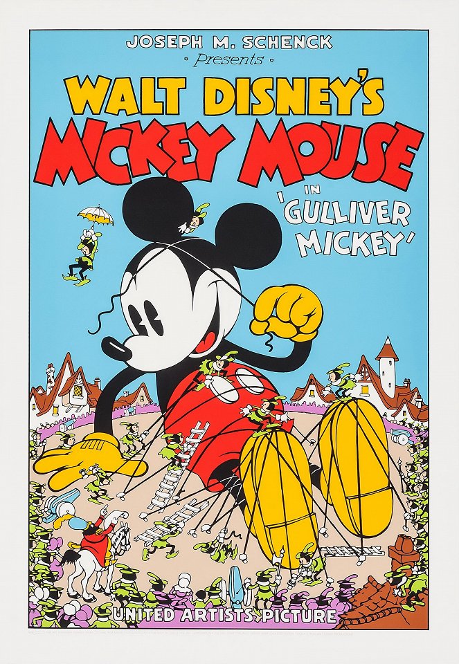 Gulliver Mickey - Plakaty