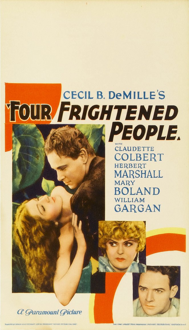 Four Frightened People - Plakaty