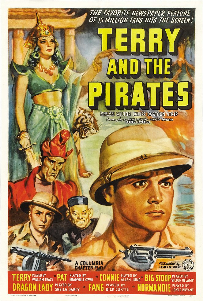 Terry and the Pirates - Affiches