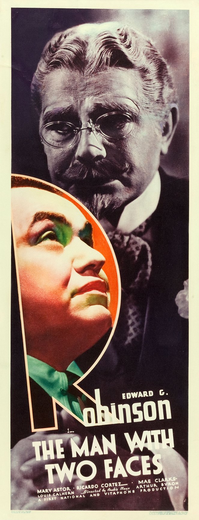 The Man with Two Faces - Affiches