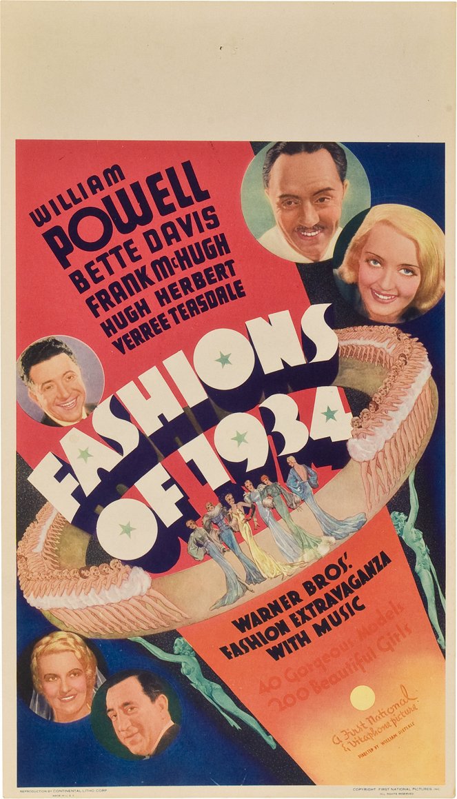 Fashions of 1934 - Affiches