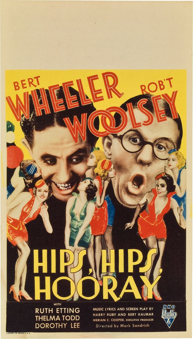 Hips, Hips, Hooray! - Affiches