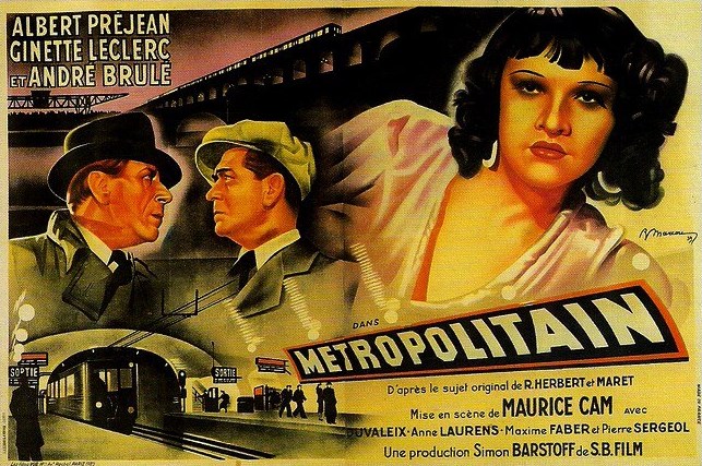 Métropolitain - Plakate