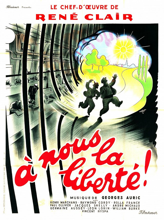 À nous la liberté - Posters