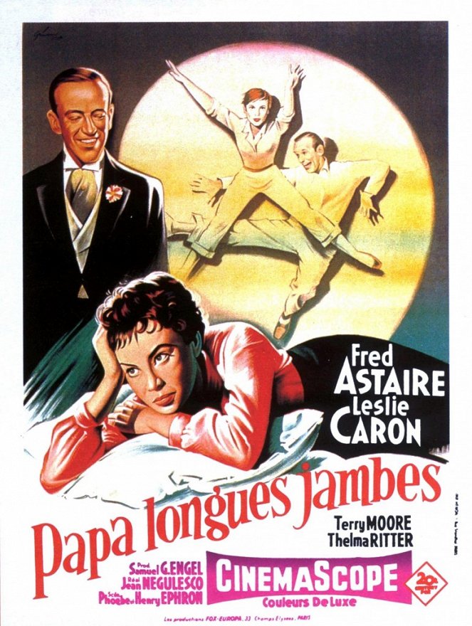 Papa longues jambes - Affiches