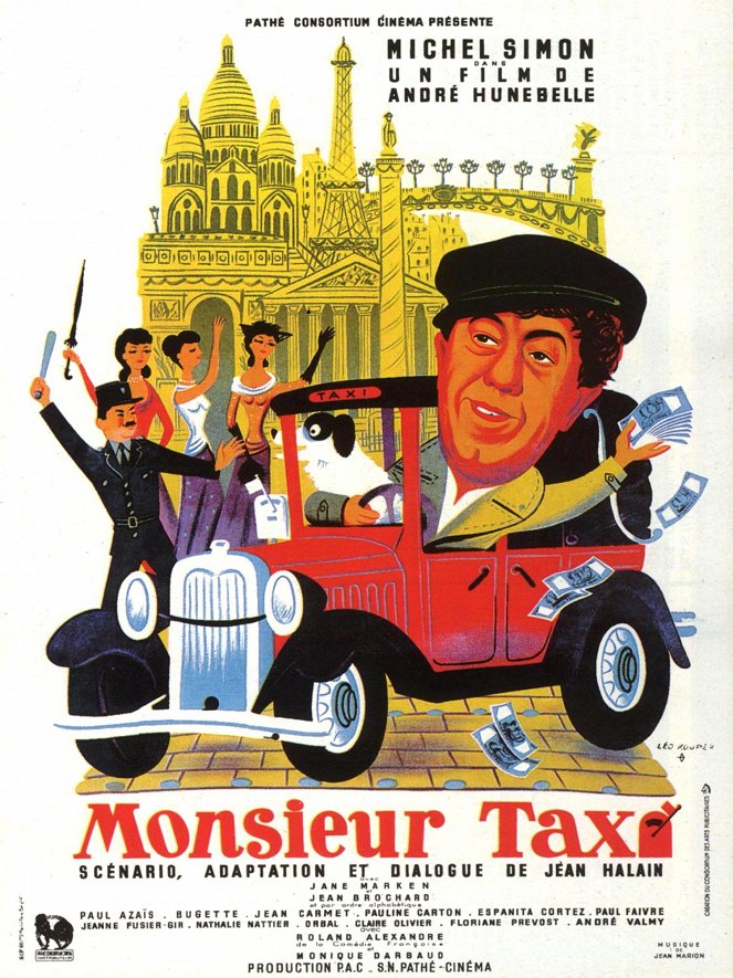 Monsieur Taxi - Posters