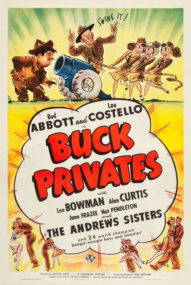 Buck Privates - Plakaty