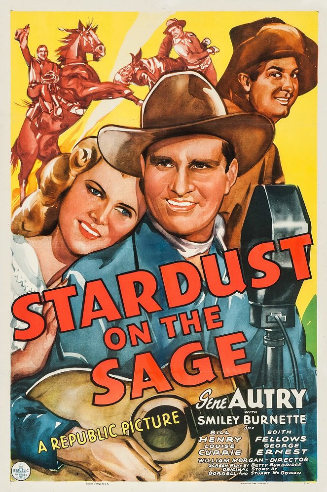 Stardust on the Sage - Carteles