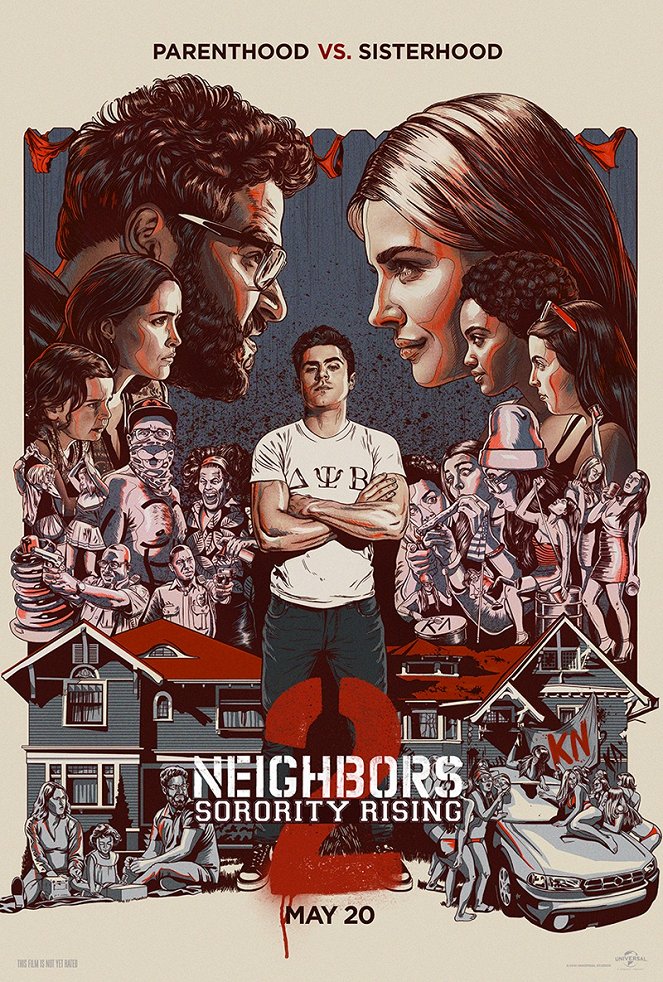 Rossz szomszédság 2 - Plakátok