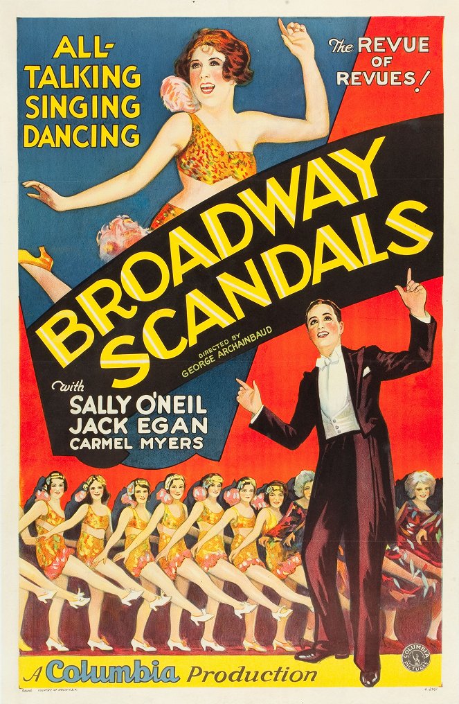 Broadway Scandals - Plakátok