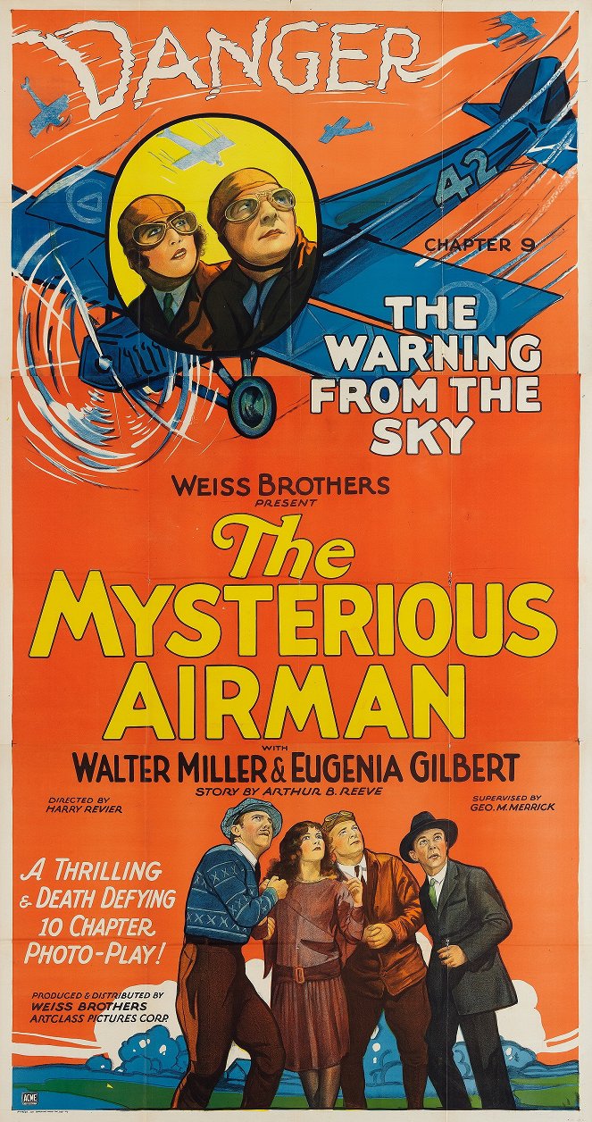The Mysterious Airman - Plakátok