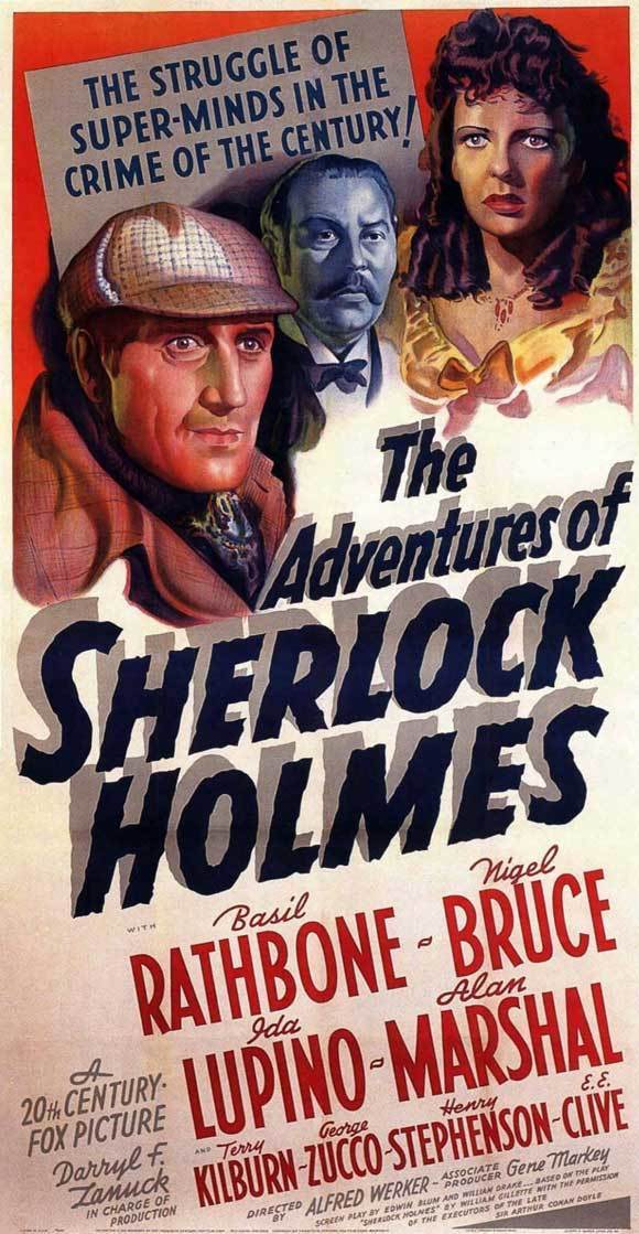 Sherlock Holmes - Moriartyn kukistaja - Julisteet