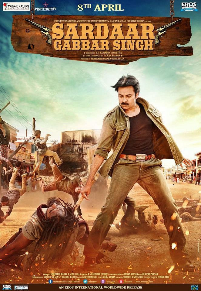 Sardaar Gabbar Singh - Plakate