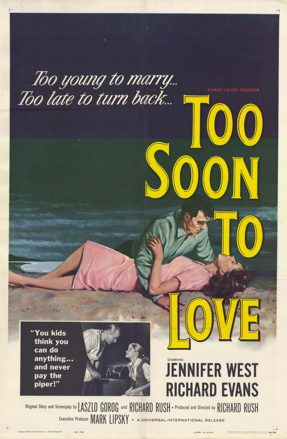 Too Soon to Love - Posters