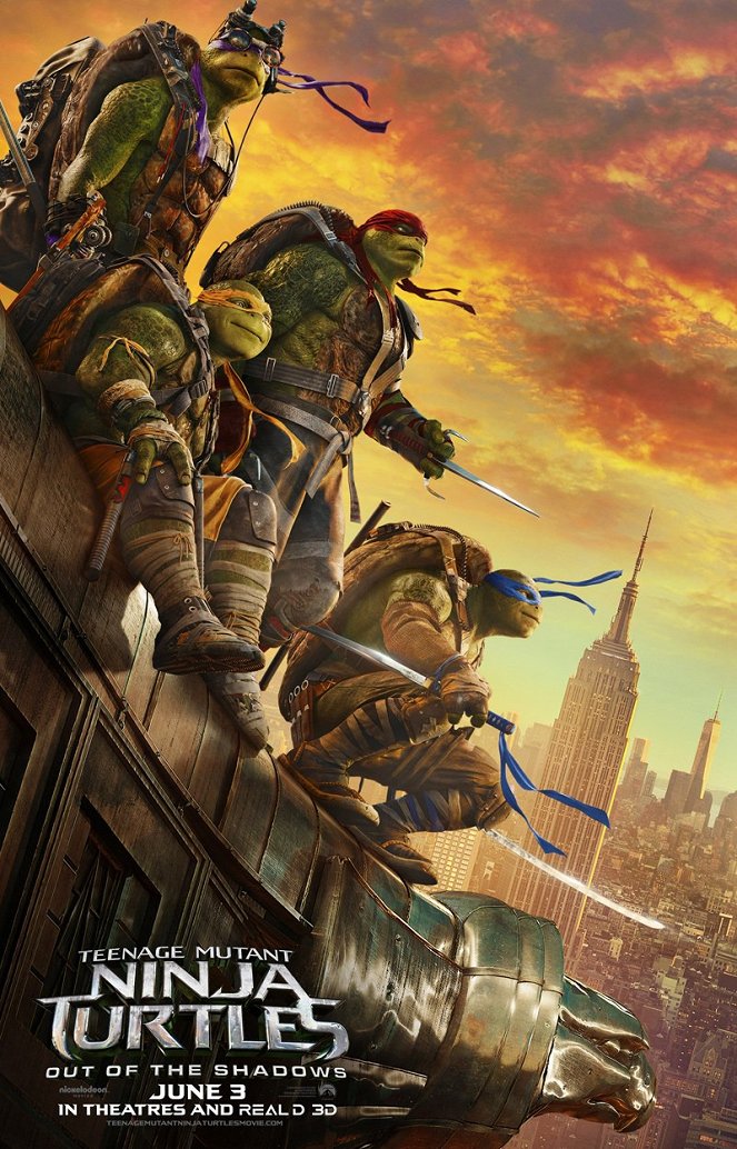 Ninja Turtles: Fuera de las sombras - Carteles