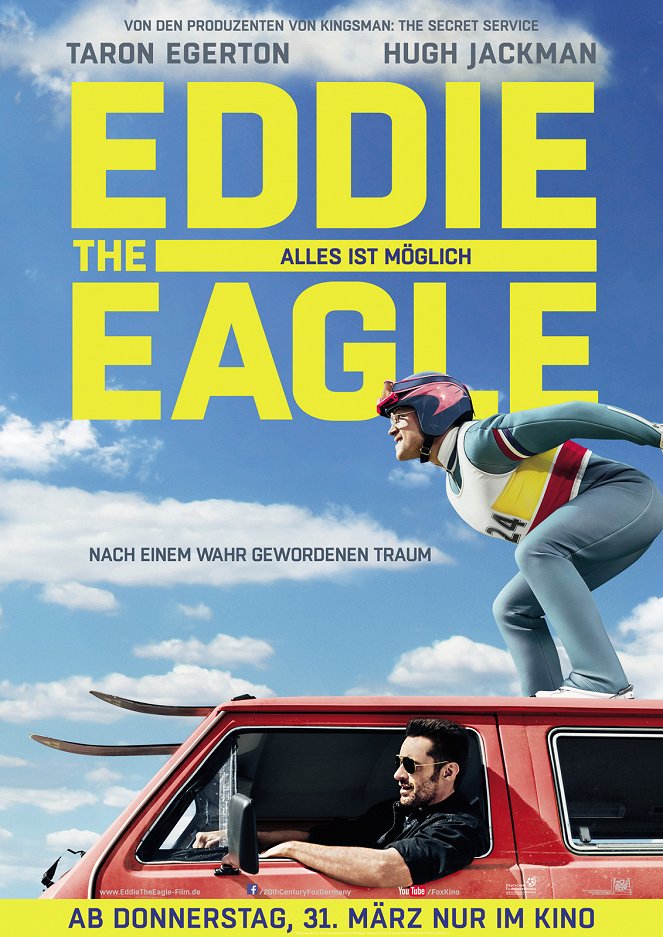 Eddie el águila - Carteles
