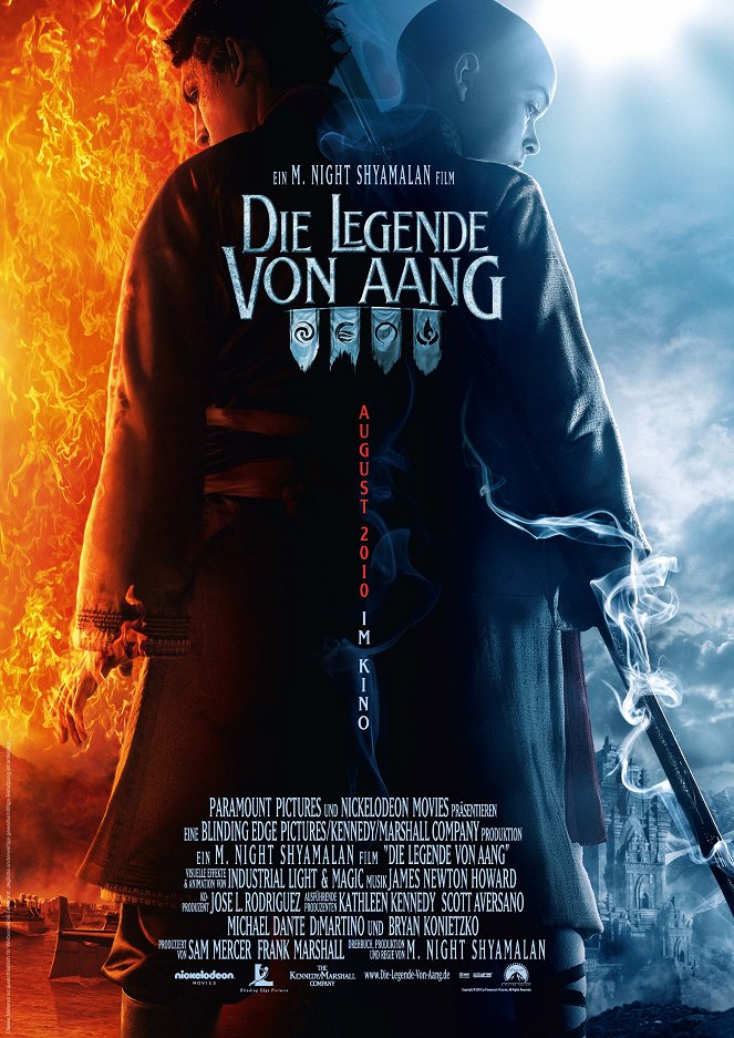 Die Legende Von Aang - Plakate