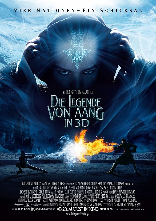 Die Legende Von Aang - Plakate