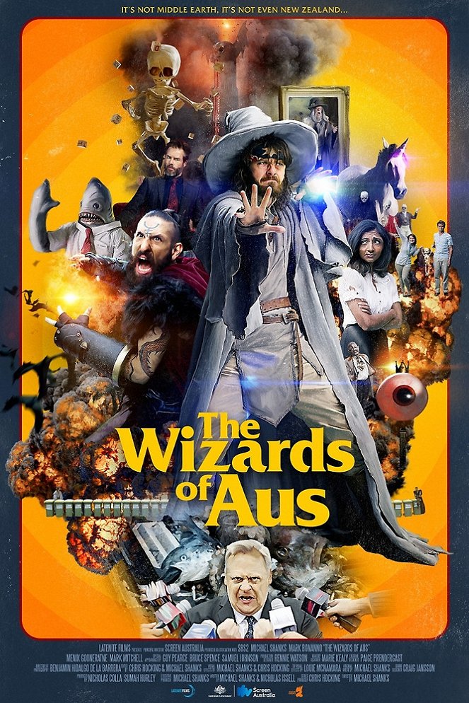 The Wizards of Aus - Affiches