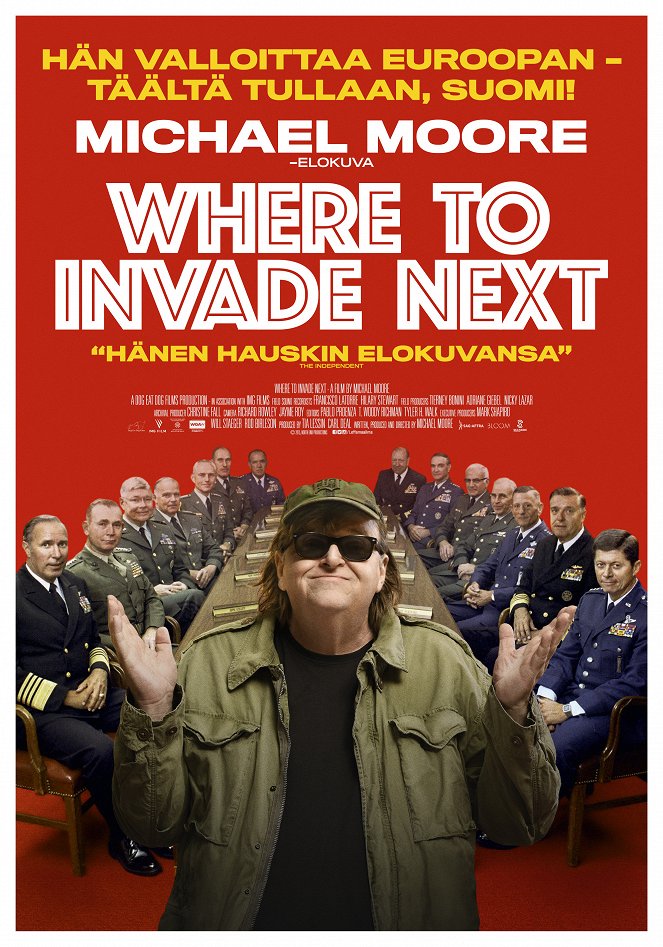 Where to Invade Next - Julisteet