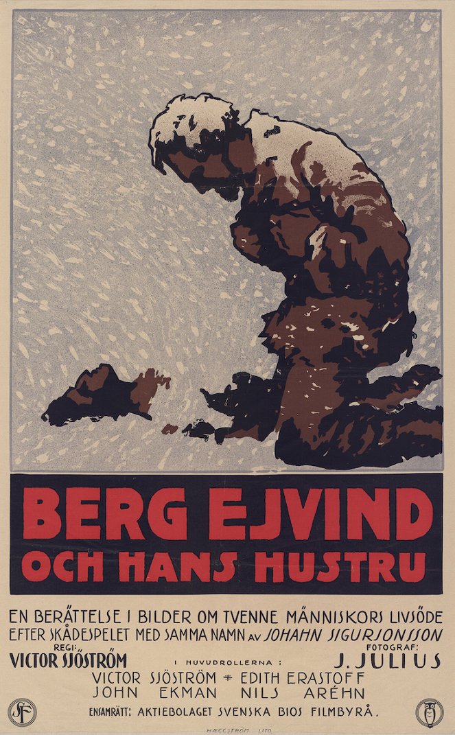 Berg-Eyvind és asszonya - Plakátok