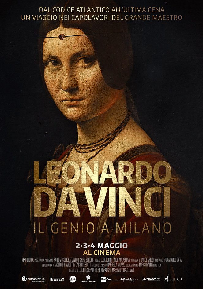 Leonardo da Vinci - Il genio a Milano - Plakate