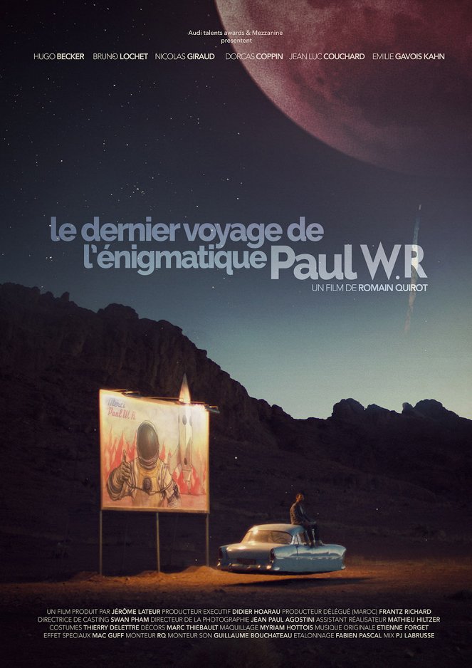 Le Dernier Voyage de l'énigmatique Paul WR - Affiches