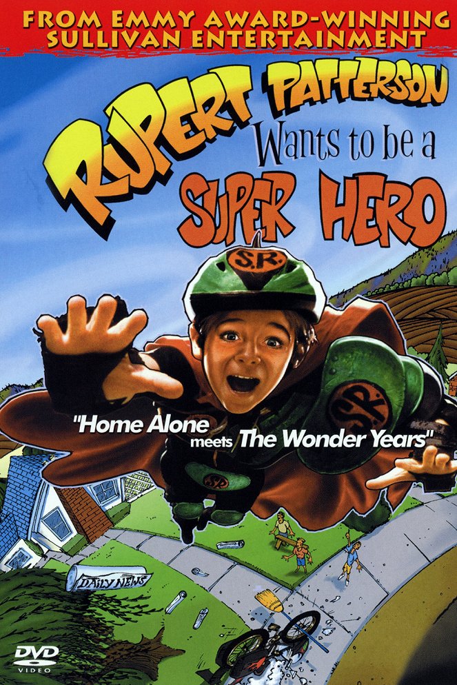 Rupert Patterson Wants to be a Super Hero - Cartazes