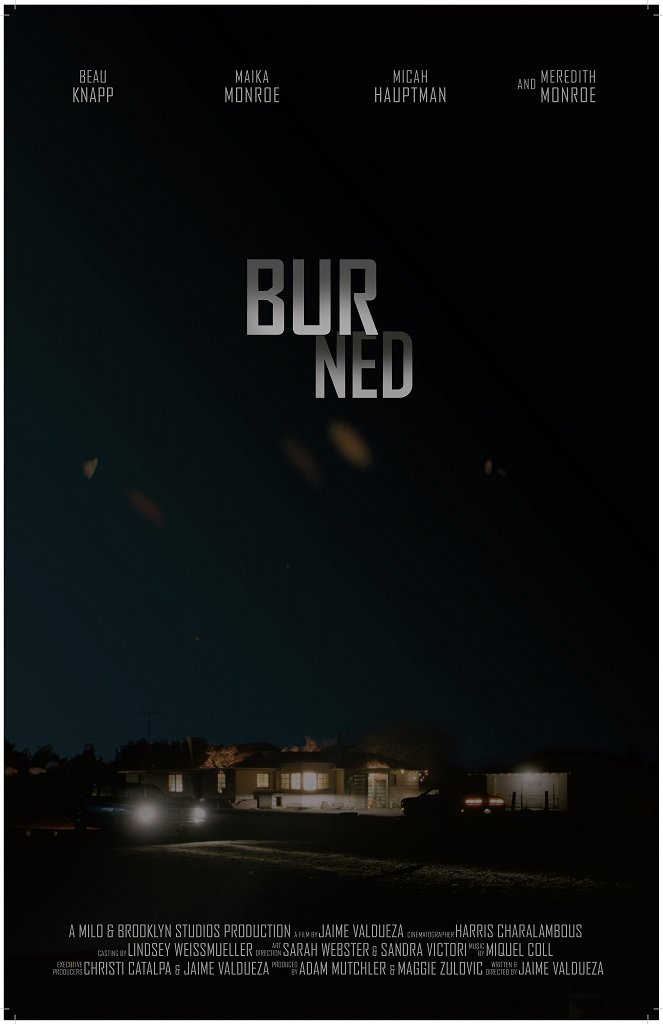 Burned - Affiches