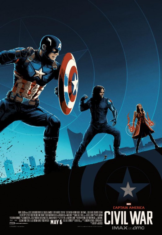 Amerika Kapitány: Polgárháború - Plakátok